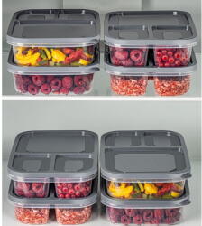 Hermia Élelmiszertartó doboz szett 8 db-os - Hermia - bonami - 10 990 Ft