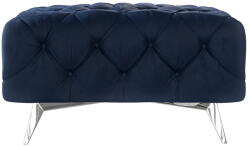 Ropez Sötétkék bársony lábtartó Chelsea - Ropez