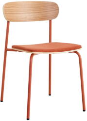 Marckeric Piros-natúr színű étkezőszék szett 2 db-os Adriana - Marckeric