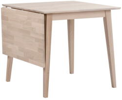 Rowico Home Filippa matt lakkozott tölgyfa étkezőasztal lehajtható asztallappal, 80 x 80 cm - Rowico