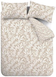 Catherine Lansfield Világosbarna egyszemélyes ágyneműhuzat 135x200 cm Sorrel Leaves - Catherine Lansfield