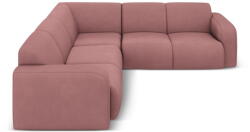 Micadoni Rózsaszín sarokkanapé (variálható-L alakú) Molino - Micadoni Home