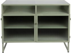 White Label Zöld tálalószekrény 80x58 cm Herbe - White Label
