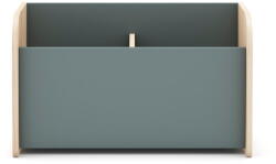 Marckeric Szürkészöld gyerek könyvespolc 70x42x35 cm Esteban - Marckeric