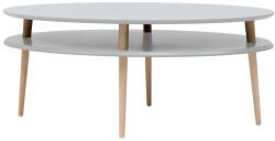 Ragaba OVO világosszürke dohányzóasztal - Ragaba