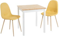 Bonami Essentials Sydney étkezőasztal és 2 db Lissy étkezőszék - Bonami Essentials - bonami - 66 400 Ft