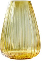 Bitz Kusintha sárga üveg váza, magasság 22 cm - Bitz
