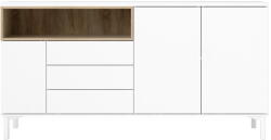 Tvilum Fehér komód 176x90x49 cm Roomers - Tvilum