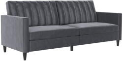 Støraa Szürke bársony kanapé 207 cm Celine - Støraa