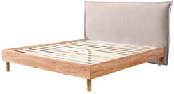 Bobochic Bézs-natúr színű franciaágy ágyráccsal 180x200 cm Charlie - Bobochic Paris