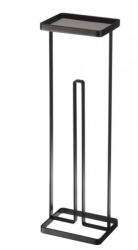 Yamazaki Tower fekete WC-papír tartó - YAMAZAKI