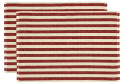 Södahl Jutakeverék tányéralátét szett 2 db-os 33x48 cm Statement Stripe - Södahl