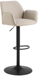 Actona Bézs állítható magasságú karfás bárszék (ülésmagasság 85 cm) Glenda - Actona