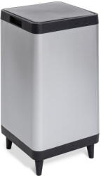 DEA home Ezüstszínű műanyag érintésre nyíló szemetes 80 l Berlino - DEA HOME
