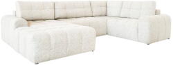 Miuform Krémszínű kinyitható tárolóhelyes moduláris sarokkanapé (jobb oldali) Lulu - Miuform - bonami - 883 041 Ft