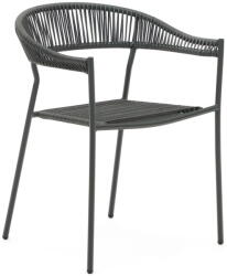 Kave Home Szürke műrattan étkezőszék szett 4 db-os Futadera - Kave Home