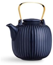 Kähler Design Hammershoi sötétkék porcelán teáskanna, 1, 2 l - Kähler Design