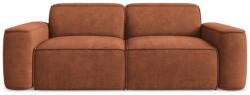 makamii Terrakotta színű zsenília kanapé 204 cm Omao - Makamii