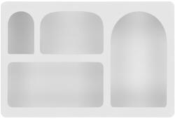 House Nordic Fehér többszintes fali polc 60 cm Bryne - House Nordic