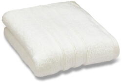 Catherine Lansfield Krémszínű frottír pamut fürdőlepedő 90x140 cm Zero Twist - Catherine Lansfield