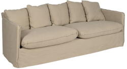 Ixia Bézs len kanapé 216 cm - Ixia