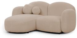 Ropez Világosbarna buklé sarokkanapé (bal oldali-heverő résszel) Orbit - Ropez - bonami - 437 742 Ft
