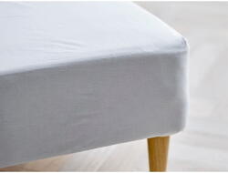 Södahl Fehér gumis bio pamut lepedő 140x200 cm Calm - Södahl