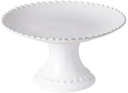Costa Nova Pearl fehér agyagkerámia tortatartó, ⌀ 22 cm - Costa Nova