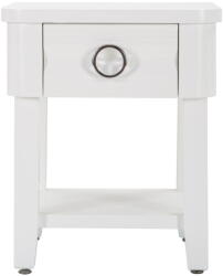 Mauro Ferretti Fehér jegenyefenyő éjjeliszekrény Shine - Mauro Ferretti