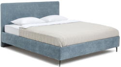 Bonami Kék kárpitozott franciaágy ágyráccsal 180x200 cm Noira Slim - Bonami Selection