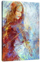 Vavien Artwork Winter Music kép, 40 x 60 cm - Tablo Center