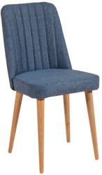 ASIR GROUP Kék bársony étkezőszék Stormi Sandalye - Kalune Design