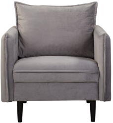 Ropez Szürke bársony fotel Juli - Ropez