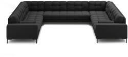 Cosmopolitan Design Sötétszürke sarokkanapé (U alakú) Bali - Cosmopolitan Design - bonami - 1 342 992 Ft