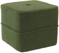 Light & Living Olívazöld puff 40x40 cm Kiki - Light & Living