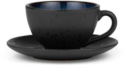 Bitz Fekete-kék kerámia csésze cappucinóhoz 240 ml Gastro Dark Blue/Black - Bitz