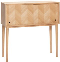 Hübsch Herringbone tölgyfa komód, magasság 90 cm - Hübsch
