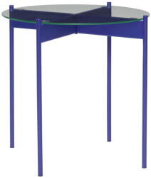 Hübsch Kerek tárolóasztal üveg asztallappal ø 45 cm Beam - Hübsch - bonami - 48 550 Ft