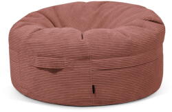 SLOWDOWN Téglavörös kordbársony babzsákfotel Roll 105 - SLOWDOWN