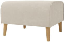 Ropez Krémszínű bársony lábtartó Carole - Ropez