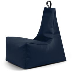 So Soft? Sötétkék bőrutánzat gyerek babzsákfotel Icy M - So Soft?