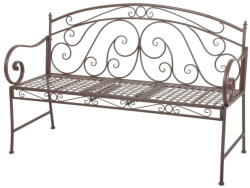 Garden Pleasure Barna fém kerti pad Saket - Garden Pleasure