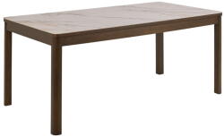 Actona Étkezőasztal kerámia asztallappal 90x180 cm Southampton - Actona