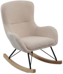 Vipack Bézs buklé gyerek hintafotel Rocky - Vipack