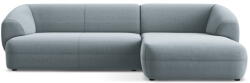 Makamii Világoskék bársony sarokkanapé (jobb oldali) Moana - Makamii - bonami - 722 392 Ft