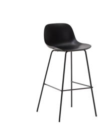 Kave Home Fekete bárszék (ülésmagasság 74 cm) Altea - Kave Home