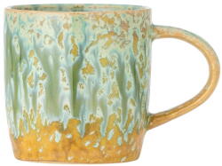 Bloomingville Sárga-világoszöld kőedény csésze 400 ml Milani - Bloomingville