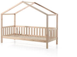 VIPACK Dallas borovi fenyő házikó gyerekágy, 90 x 200 cm - Vipack