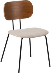 Ixia Regal Barna-krémszínű étkezőszék szett 4 db-os Cleo - Ixia