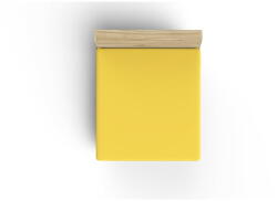 Mijolnir Sárga gumis pamut lepedő 140x200 cm - Mijolnir